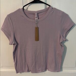 Skims Lavender Baby Tee